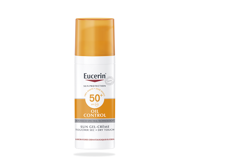 EUCERIN SUN Gel-Crème Oil Control Toucher Sec 50+